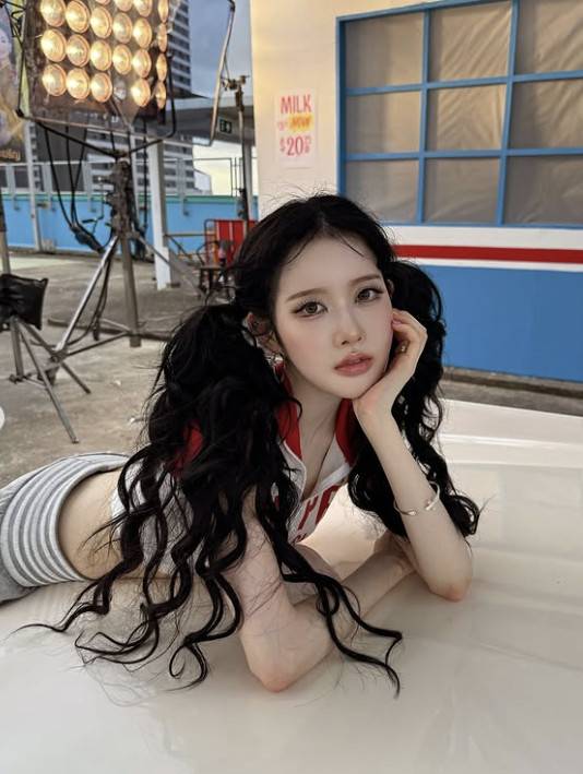 시은 소셜 계정 캡처