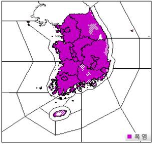 전국 폭염 경보·주의보 [기상청 제공]
