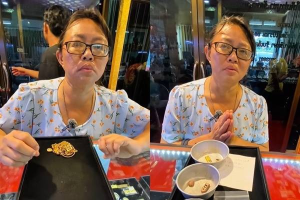 태국의 한 청각장애 여성이 투자 사기에 속아 50만 바트(약 2100만원)에 달하는 돈을 잃고, 마지막 남은 금을 팔아 빚을 갚는 일이 알려지며 안타까움을 자아내고 있다. 틱톡 캡처