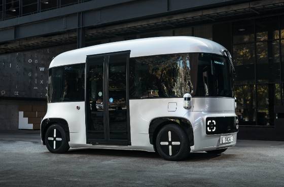 오토노머스에이투지의 여객 운송용 자율주행차. 사진제공=오토노머스에이투지