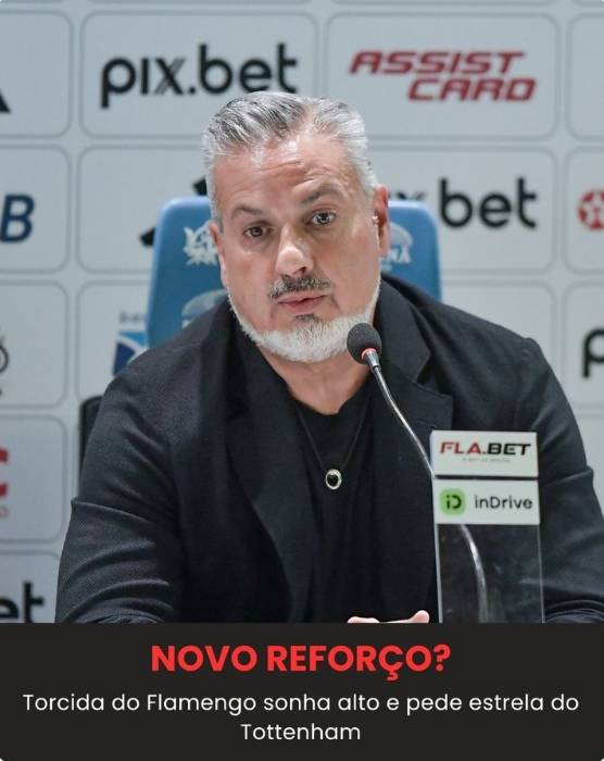 ▲ 호세 보투(사진) CR 플라멩구 단장은 취임 6개월째에 난관을 마주했다. 예상을 뛰어넘는 강도와 속도로 손흥민 영입을 촉구하는 팬들 목소리가 빗발치자 브라질 축구계가 주목하고 있다. ⓒ X