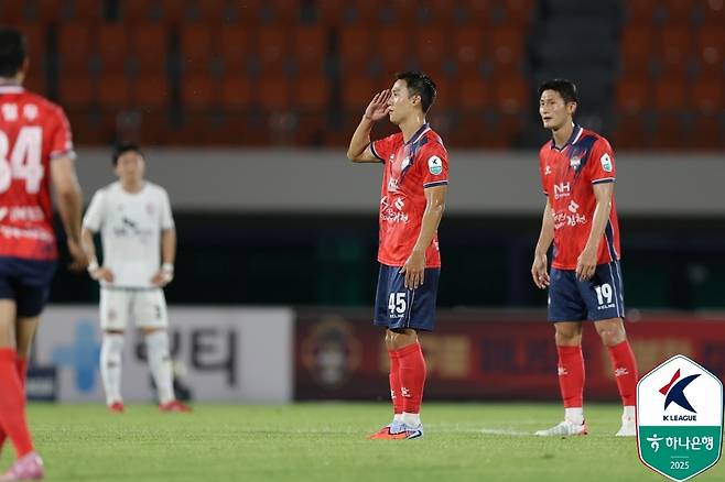 김천 상무 김이석(한국프로축구연맹 제공)