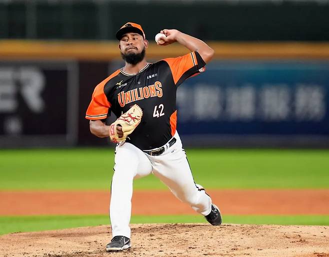 퉁이 라이온즈 시절 메르세데스의 모습. 사진 | CPBL STATS