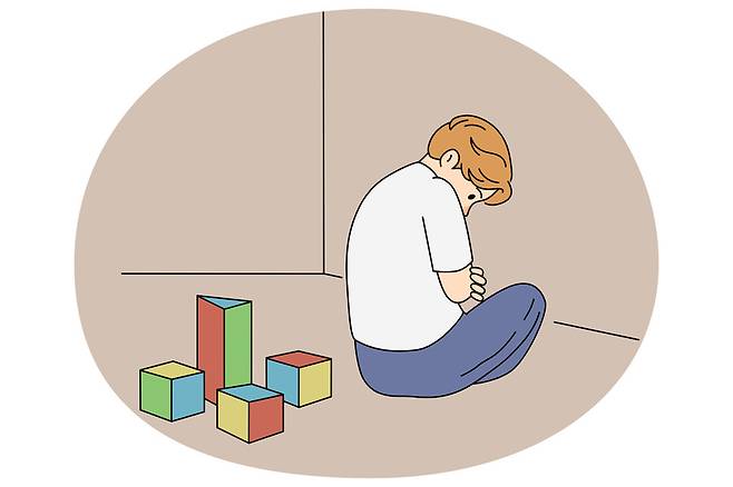 고기능 자폐 스펙트럼 장애는 지능지수가 정상 범위이거나 높지만 사회성 발달에 어려움을 겪는다. 게티이미지뱅크