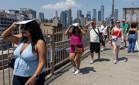 ▲ 폭염이 덮친 미국 뉴욕시 [연합뉴스]