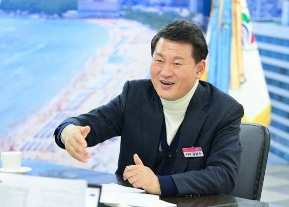 김성수 부산 해운대구청장 /사진=연합뉴스, 부산 해운대구 제공