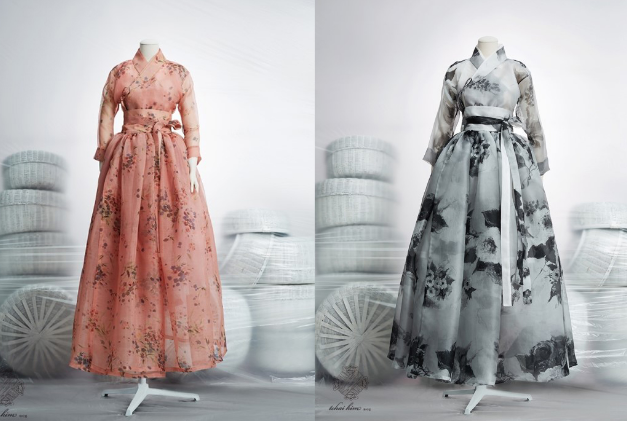 차이킴의 철릭원피스. [사진 출처=차이킴·차이김영진, 네이버 디자인 Oh! 크리에이터 2차 인용]