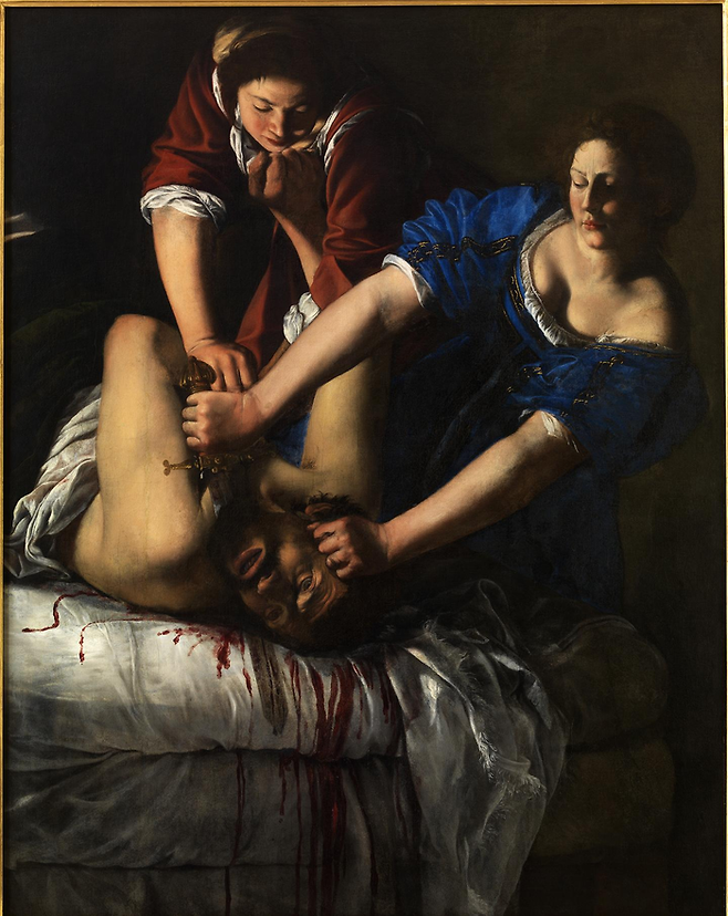 Artemisia Gentileschi [Judith Beheading Holofernes], 1612–14 ©Musée Jacquemart-André