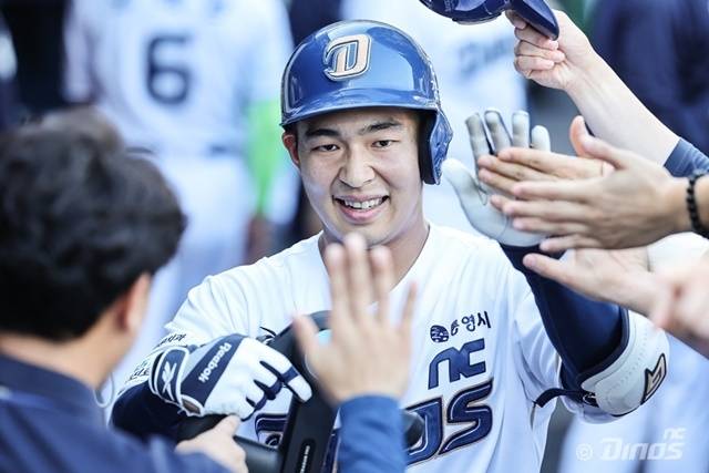 NC의 핵심 자원 중 하나인 김휘집. 사진=NC 제공
