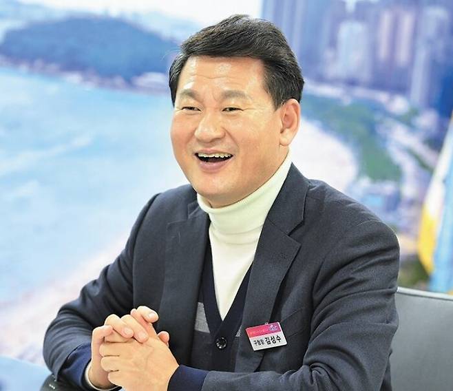 김성수 부산 해운대구청장. 해운대구 제공