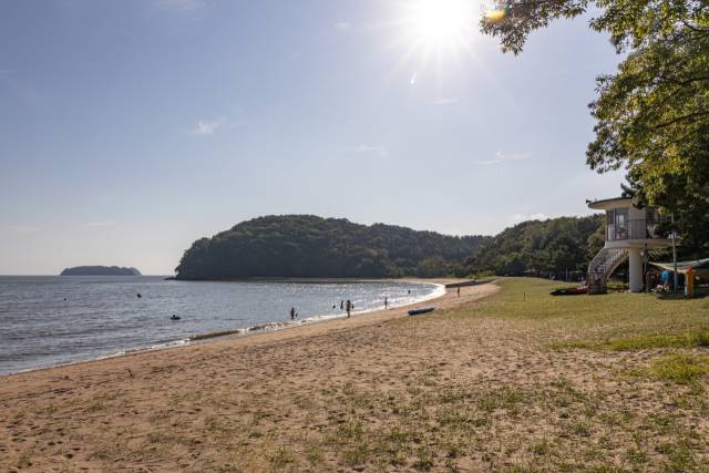 장봉도 한들해수욕장. 사진제공=옹진군