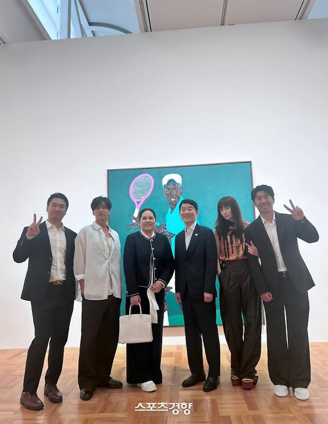 최근 근황 모습이 알려진 원빈·이나영 부부. 박인비 인스타그램 계정