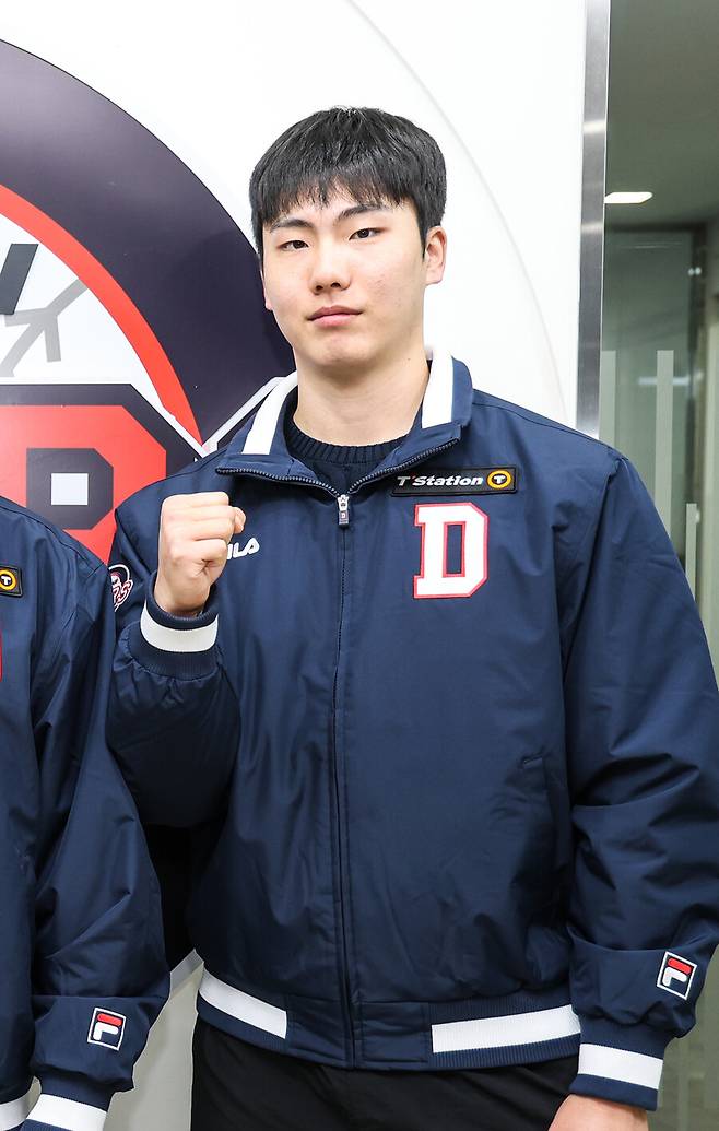 ▲ 최우인 ⓒ두산 베어스