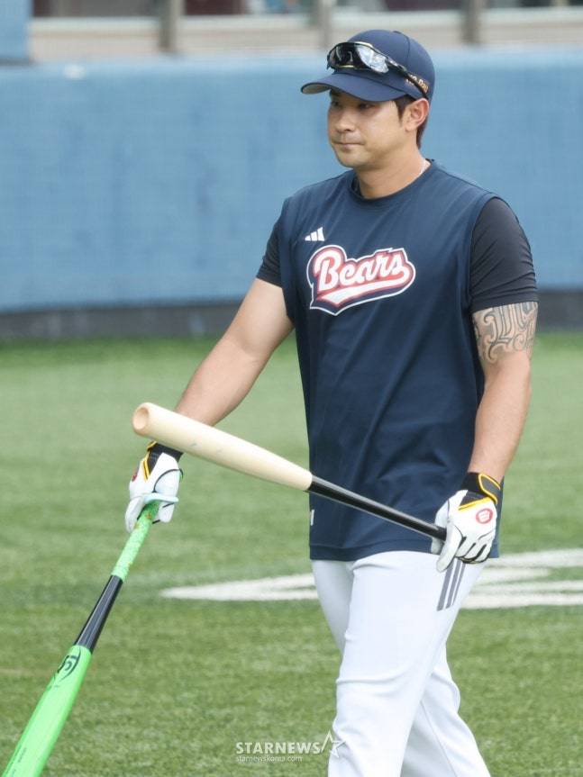 두산 베어스 내야수 강승호. /사진=두산 베어스 제공