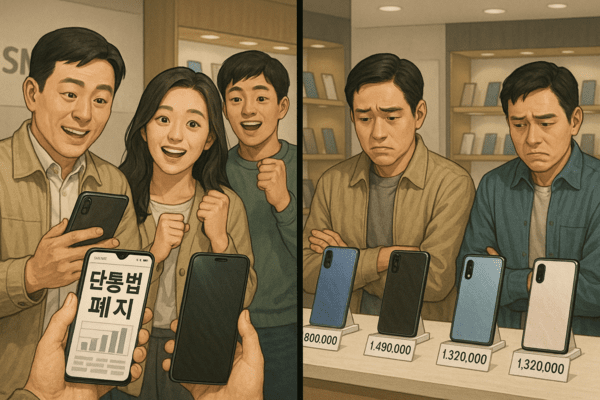 소비자들은 단통법 폐지로 인해 큰 혜택을 받을 수 있다고 기대하고 있지만, 예상과 달리 흘러갈 가능성이 높아지고 있다.
