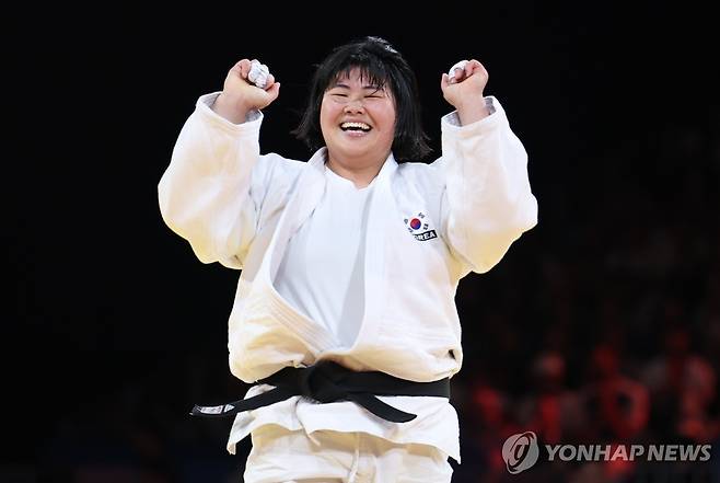 유도 여자 최중량급 간판 김하윤 [연합뉴스 자료사진]