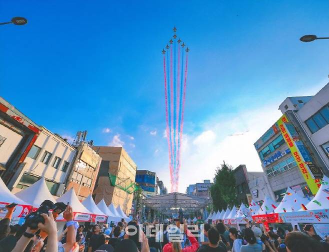 대전 ‘0시 축제’ 에어쇼 (사진=대전시)