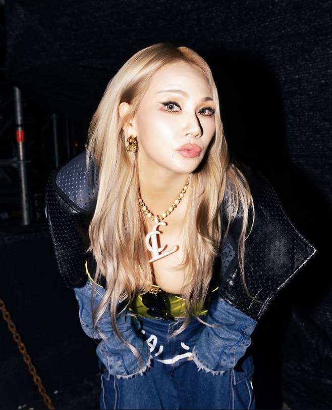 ‘워터밤 부산’ 무대에 오른 씨엘. 씨엘(CL) 인스타그램.