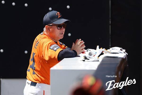 김경문 감독. ⓒ한화이글스