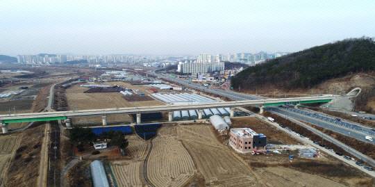 KTX세종역 예정부지 전경. 세종시 제공