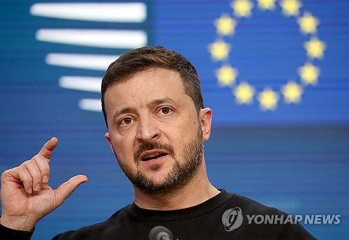볼로디미르 젤렌스키 우크라이나 대통령. EPA 연합뉴스