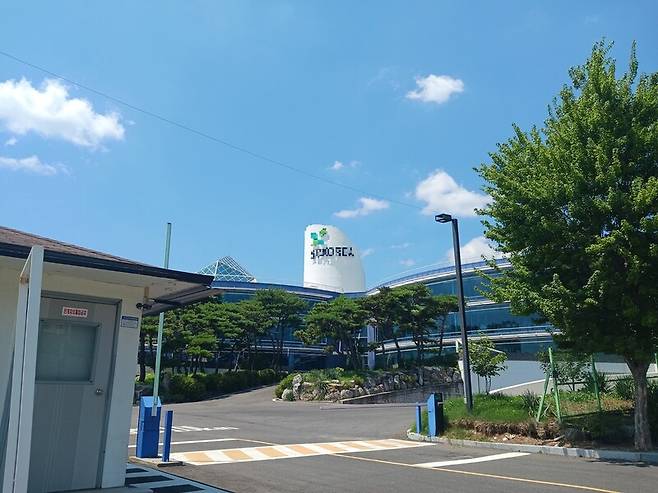 미얀마 이주노동자 ㄱ씨가 일했던 경기도 김포시 통진읍 산업단지. 이준희 기자