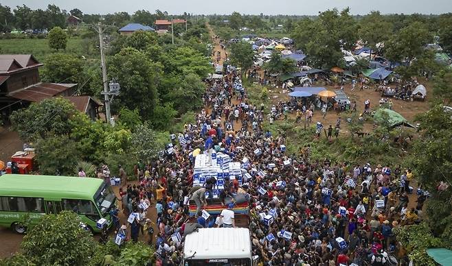 캄보디아 피난민들 / 사진=연합뉴스