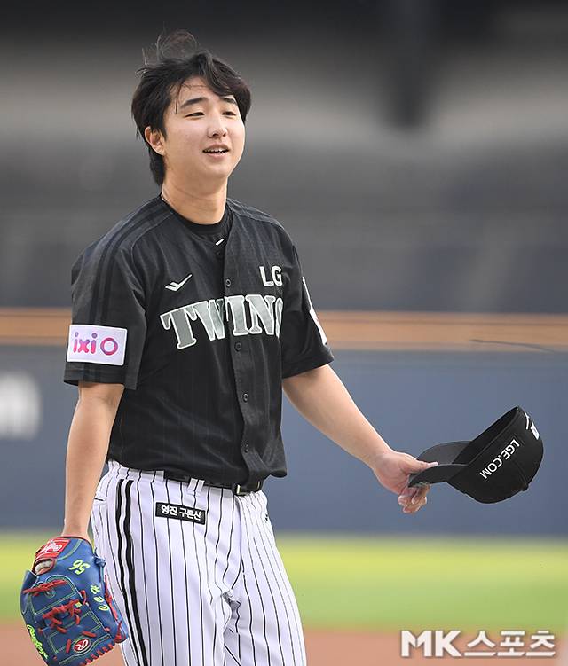 6월 19일 잠실 NC전에서 쾌투했던 최채흥. 사진=천정환 기자