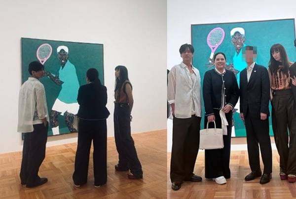 원빈 이나영 / 사진=박인비 SNS 캡처