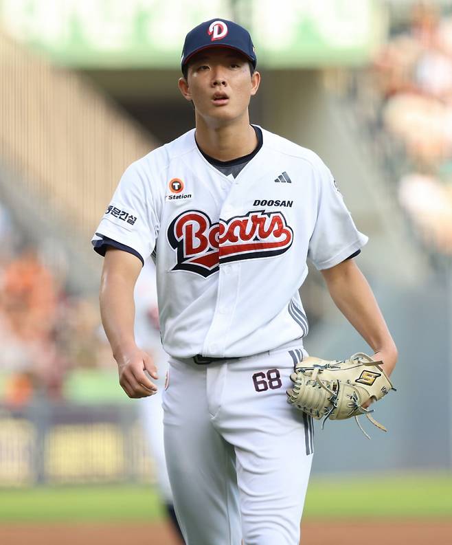 두산 베어스 투수 최민석. /사진=두산 베어스 제공