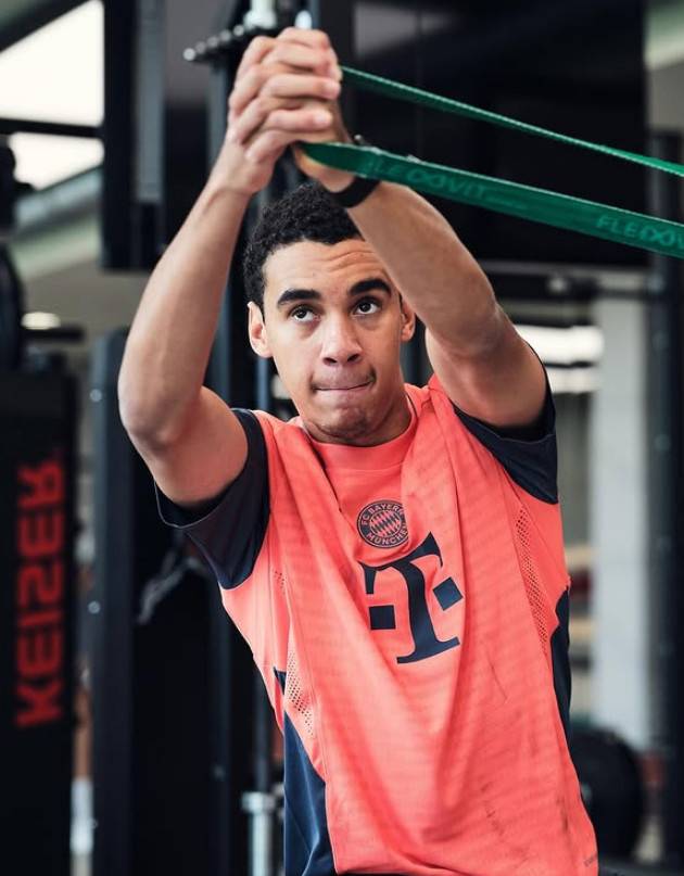 자말 무시알라. /사진=바이에른 뮌헨 공식 SNS 갈무리