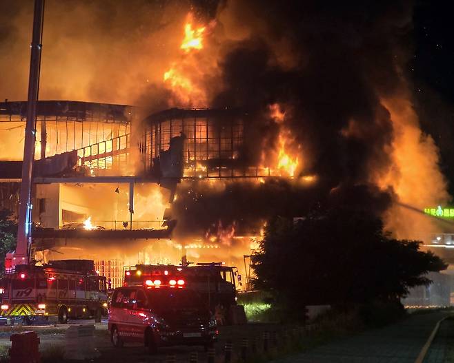 화재 현장 [독자 제공. 재판매 및 DB 금지]