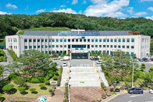 ▲계룡시청 전경