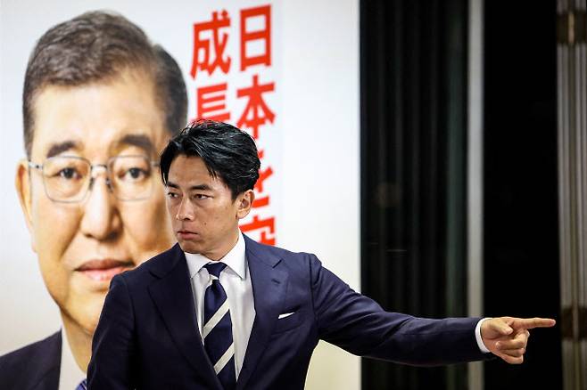 고이즈미 신지로 농림수산상(사진=AFP)