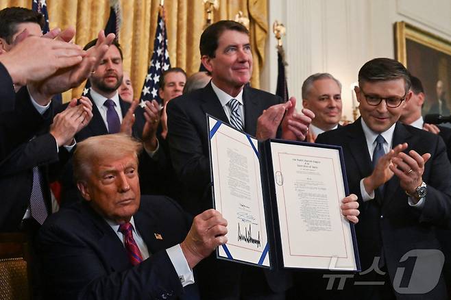 도널드 트럼프 미국 대통령 2025.7.18 ⓒ 로이터=뉴스1 ⓒ News1 김경민 기자