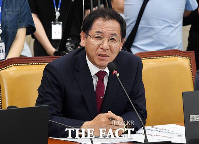 국민의힘이 8·22 전당대회에서 이른바 '러닝메이트 제도'를 허용하지 않기로 했다. 사진은 이상휘 국민의힘 의원. /배정한 기자