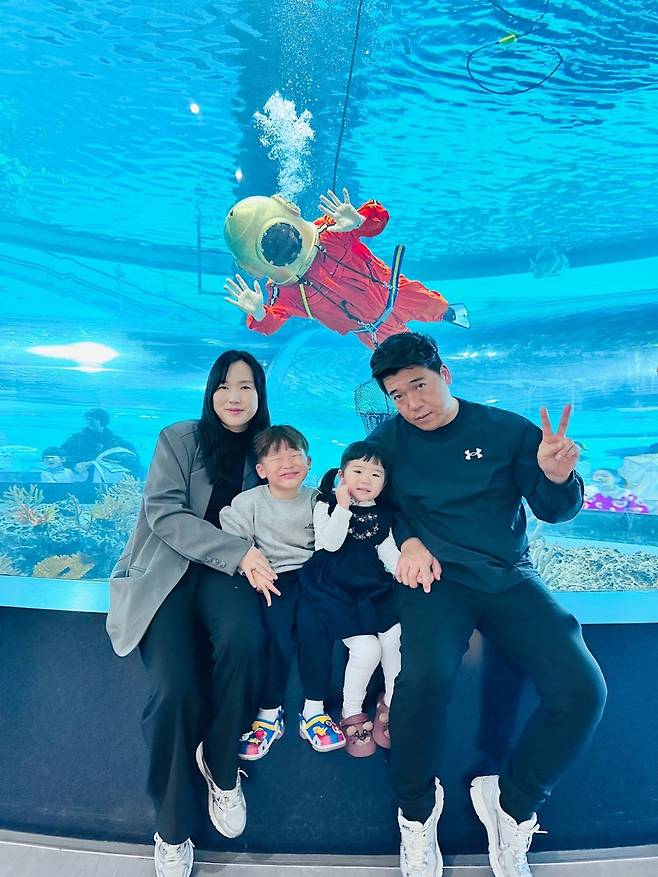 장상빈 씨 가족. 한국장기조직기증원