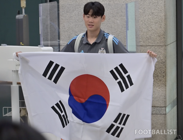 박승수(뉴캐슬유나이티드). 김희준 기자