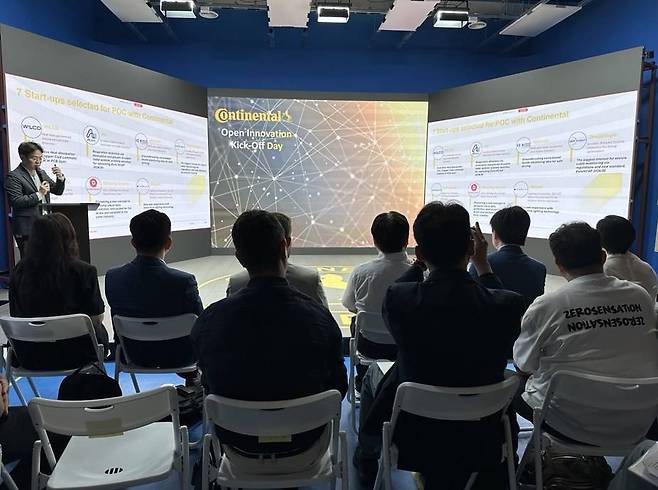 초격차 스타트업 1000+ 프로젝트 미래 모빌리티 링크업 프로그램 현장 / 출처=SBA