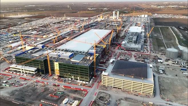 미국 텍사스주 테일러시에 위치한 삼성전자 파운드리 공장./삼성전자