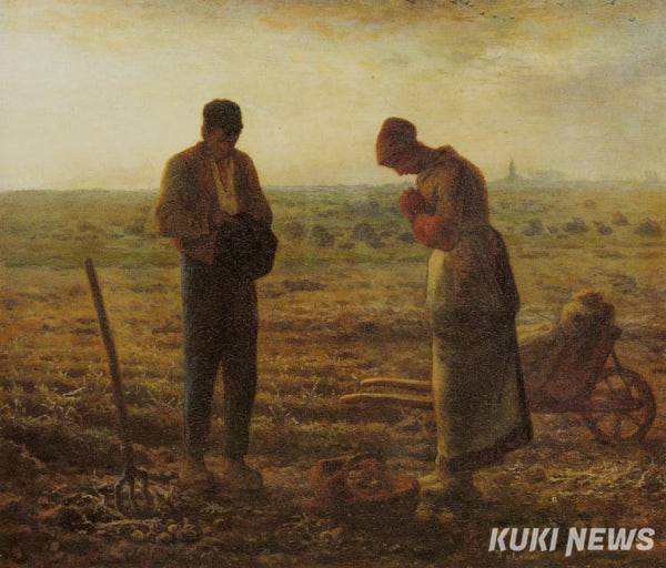장 프랑수아 밀레, 만종, 1857~59, 캔버스에 유채, 오르세 미술관&nbsp;
