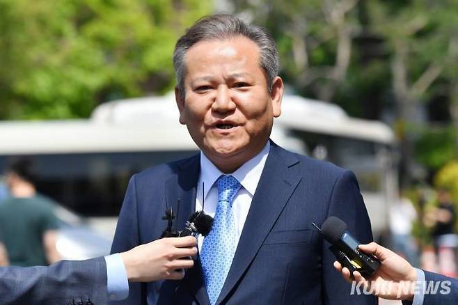이상민 전 행정안전부장관. 쿠키뉴스 자료사진&nbsp; &nbsp;