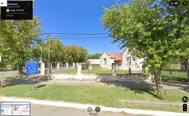 아르헨티나 한 마을의 구글 스트리트뷰 (기사 내용과 관련 없는 사진) [사진 출처 = 구글맵]