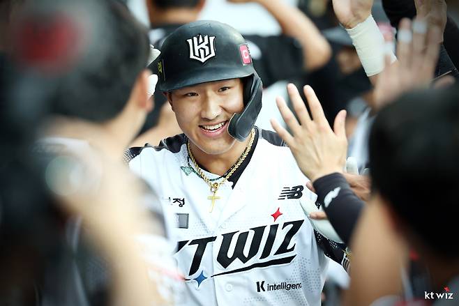 KT 안현민.  KT위즈 제공