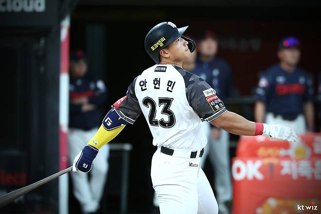 KT 안현민.  KT위즈 제공