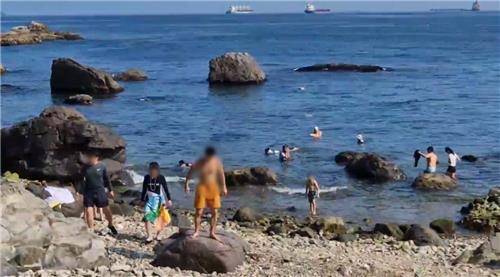 부산의 한 비지정해변 ※ 기사와 무관한 자료사진 [부산해경 제공. 재판매 및 DB 금지]