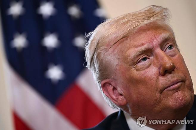 도널드 트럼프 미 대통령 [AFP 연합뉴스 자료사진. 재판매 및 DB 금지]