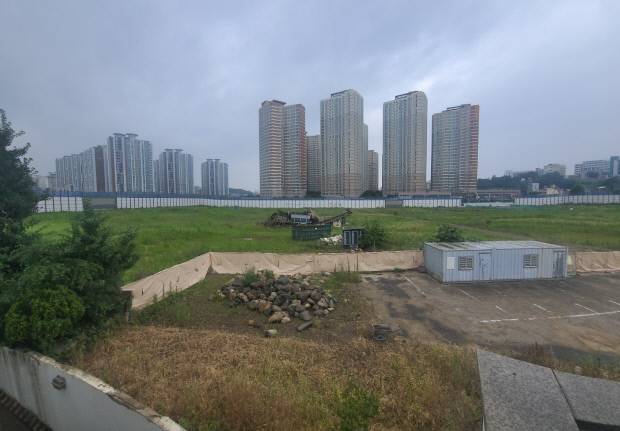 광주광역시 학동4구역 재개발 사업 부지. 정유철 기자