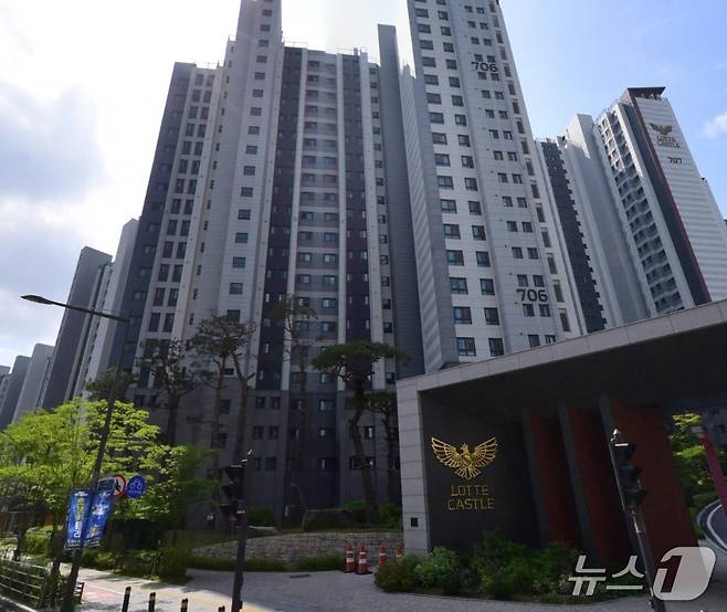 고덕 롯데캐슬 베네루체 전경(네이버 제공)