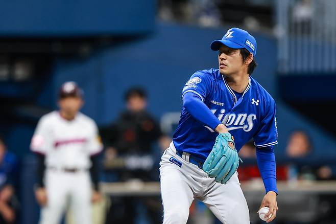 백정현. 사진제공=삼성 라이온즈